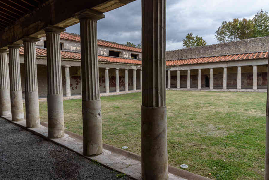 336 - Italia - Torre Annunziata - Villa Oplontis o Villa Poppea - Viridarium 2.jpg